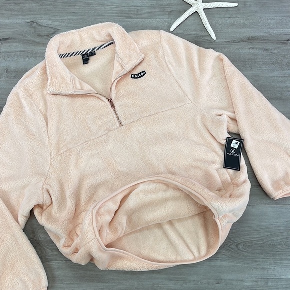 🔆VOLCOM🔆 PHEELIN PHUZZY COZY SOFT JACKET - Picture 15 of 17